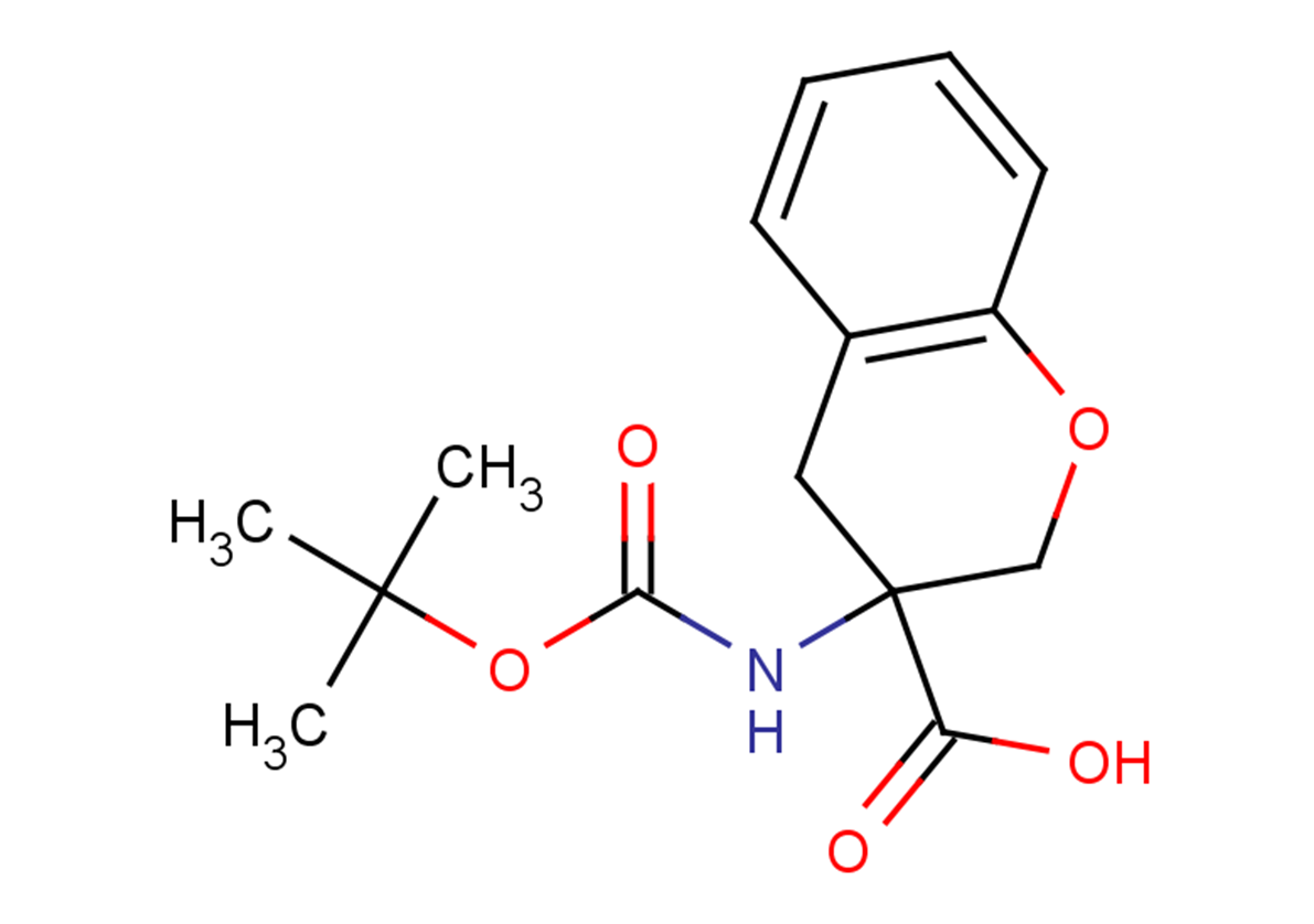 3-{[(tert-butoxy)carbonyl]amino}-3,4-dihydro-2H-1-benzopyran-3-carboxylic acid