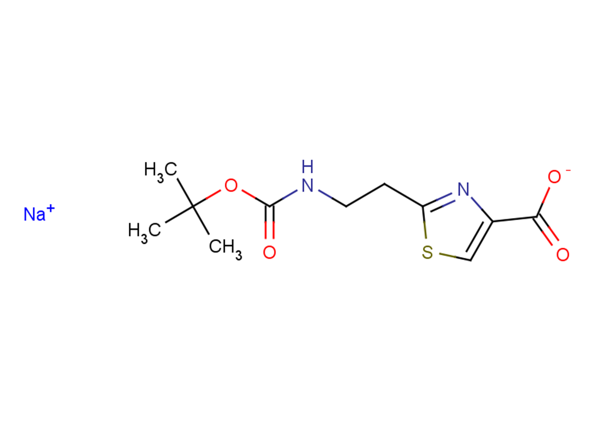 sodium 2-(2-{[(tert-butoxy)carbonyl]amino}ethyl)-1,3-thiazole-4-carboxylate