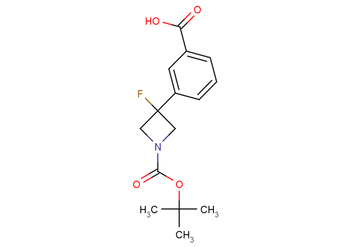 3-{1-[(tert-butoxy)carbonyl]-3-fluoroazetidin-3-yl}benzoic acid