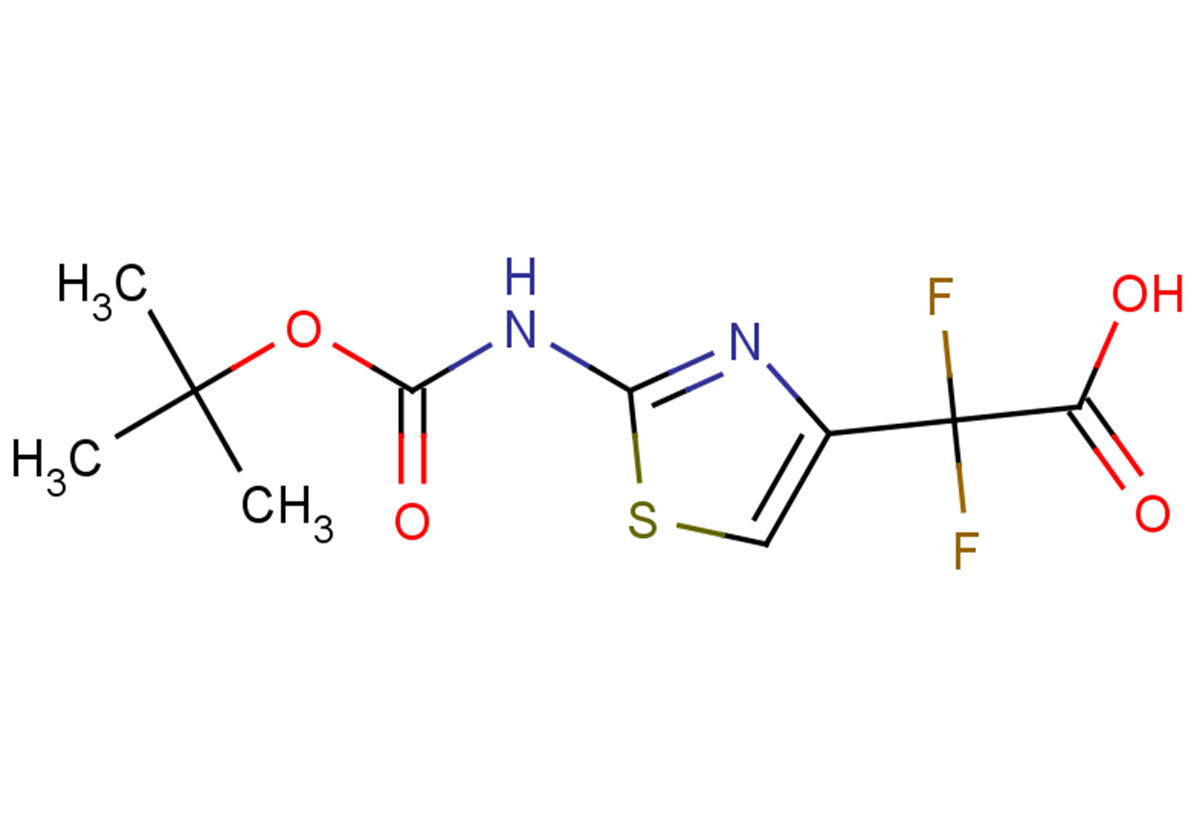 2-(2-{[(tert-butoxy)carbonyl]amino}-1,3-thiazol-4-yl)-2,2-difluoroacetic acid