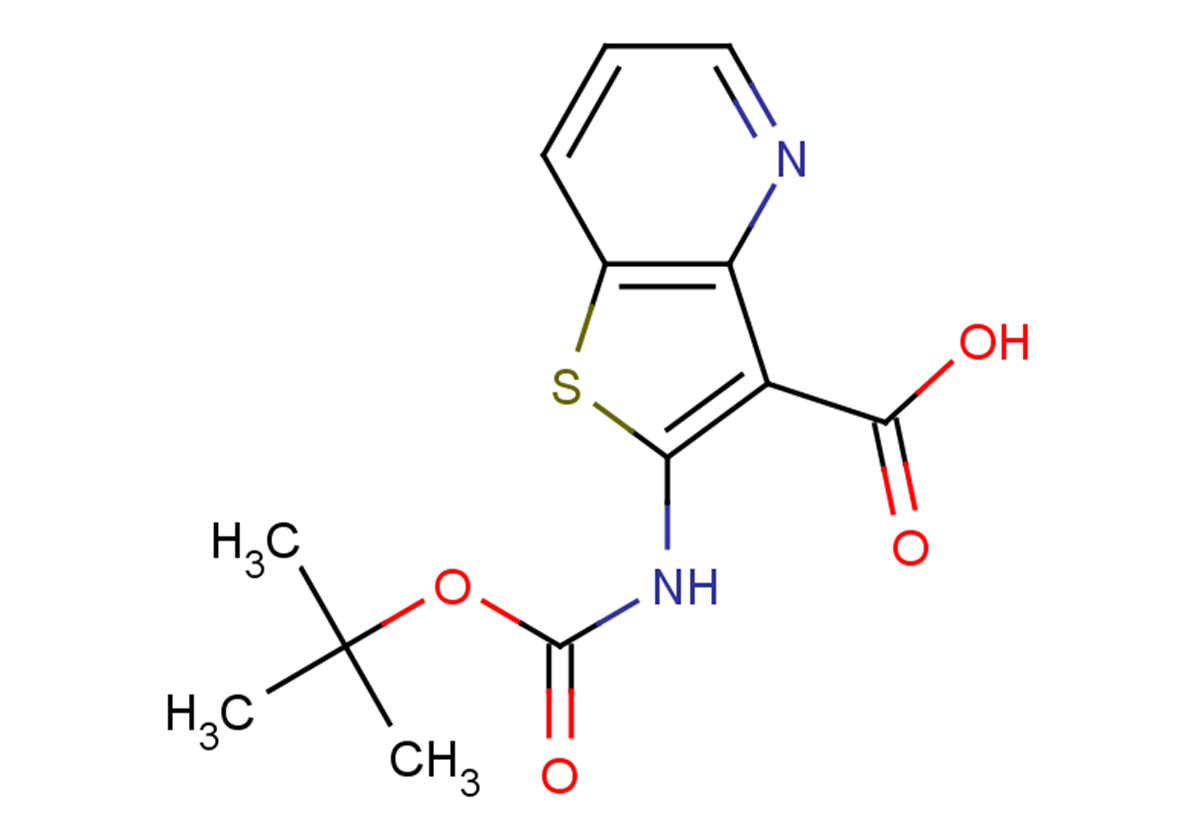 2-{[(tert-butoxy)carbonyl]amino}thieno[3,2-b]pyridine-3-carboxylic acid