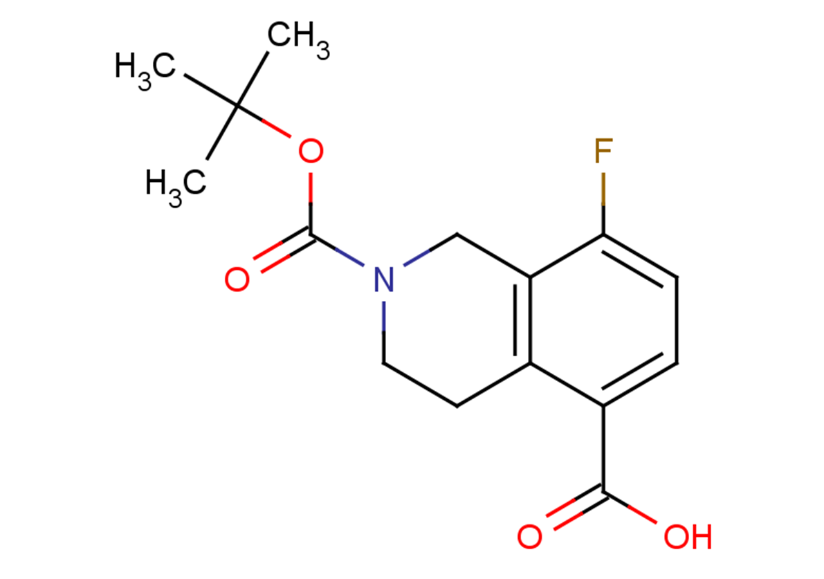 2-[(tert-butoxy)carbonyl]-8-fluoro-1,2,3,4-tetrahydroisoquinoline-5-carboxylic acid