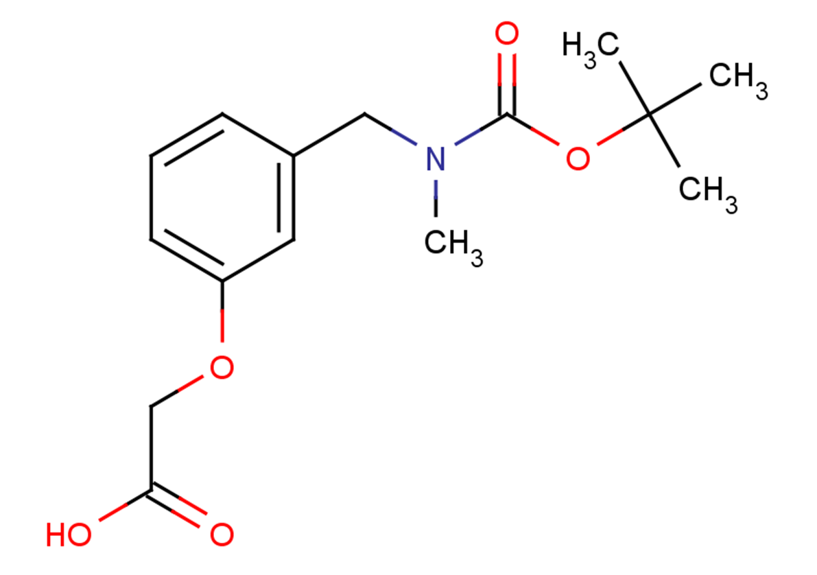 2-[3-({[(tert-butoxy)carbonyl](methyl)amino}methyl)phenoxy]acetic acid