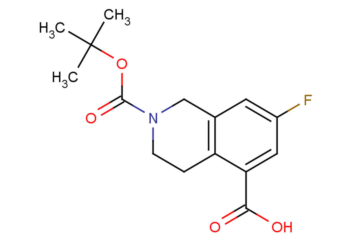 2-[(tert-butoxy)carbonyl]-7-fluoro-1,2,3,4-tetrahydroisoquinoline-5-carboxylic acid