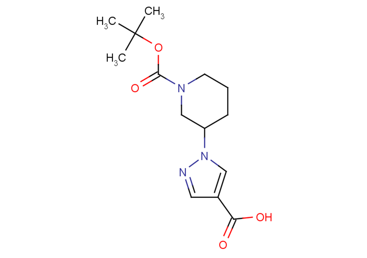 1-{1-[(tert-butoxy)carbonyl]piperidin-3-yl}-1H-pyrazole-4-carboxylic acid