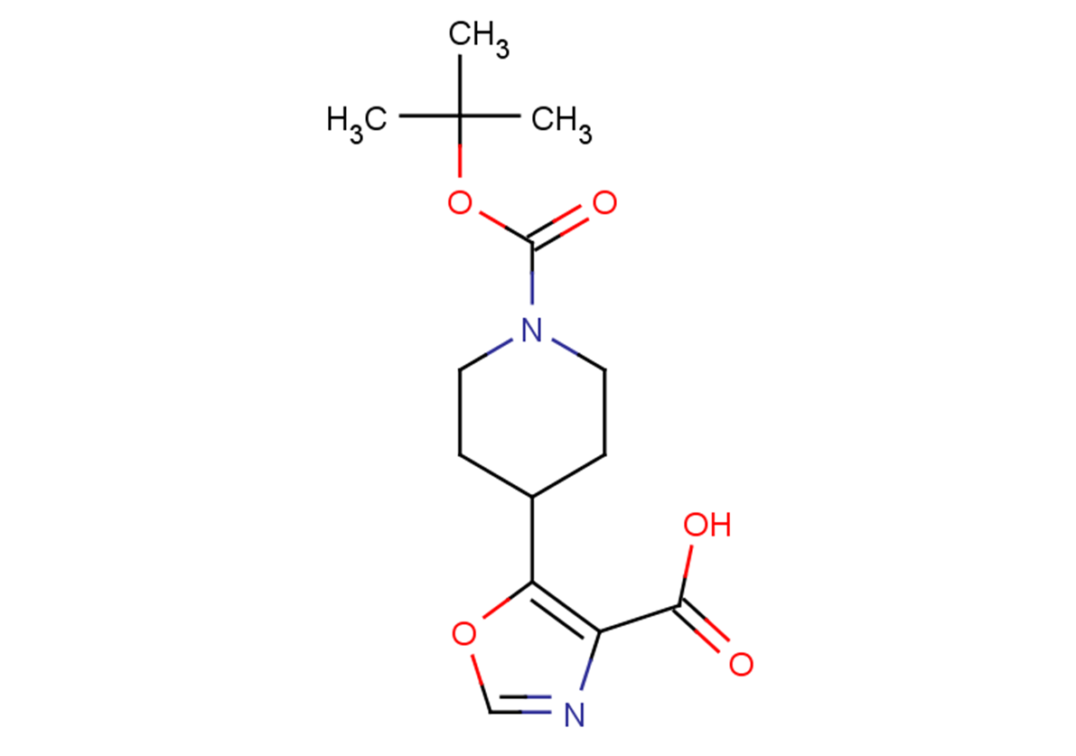 5-{1-[(tert-butoxy)carbonyl]piperidin-4-yl}-1,3-oxazole-4-carboxylic acid
