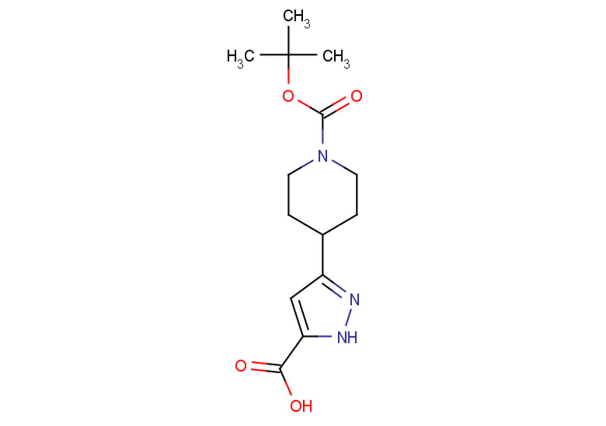 3-{1-[(tert-butoxy)carbonyl]piperidin-4-yl}-1H-pyrazole-5-carboxylic acid