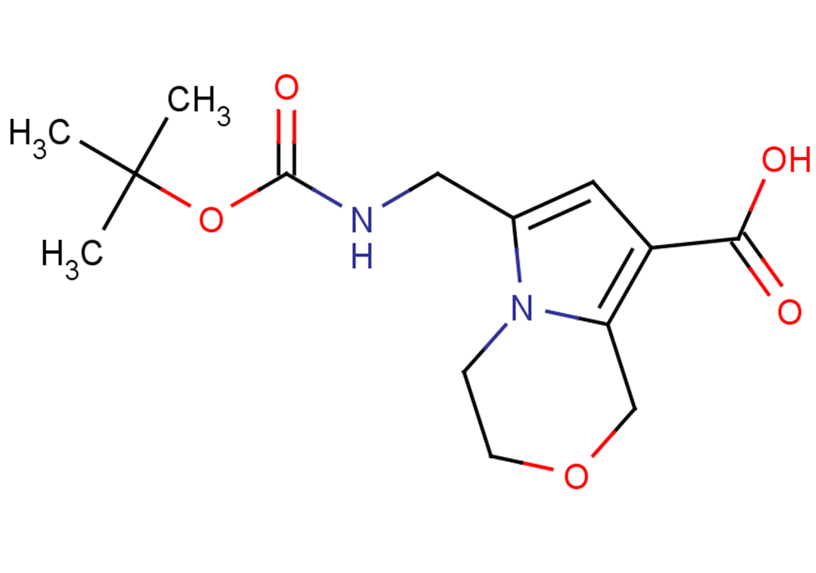 6-({[(tert-butoxy)carbonyl]amino}methyl)-1H,3H,4H-pyrrolo[2,1-c][1,4]oxazine-8-carboxylic acid