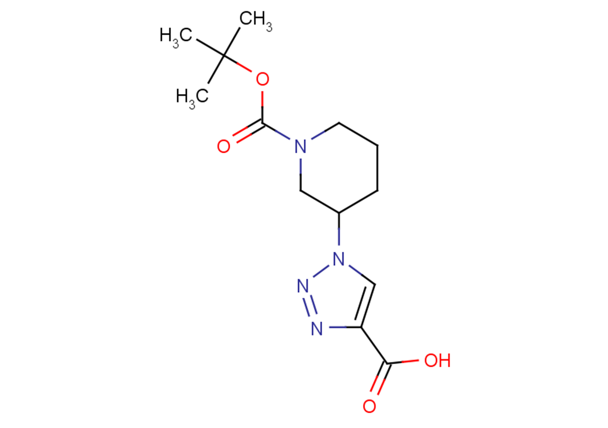 1-{1-[(tert-butoxy)carbonyl]piperidin-3-yl}-1H-1,2,3-triazole-4-carboxylic acid