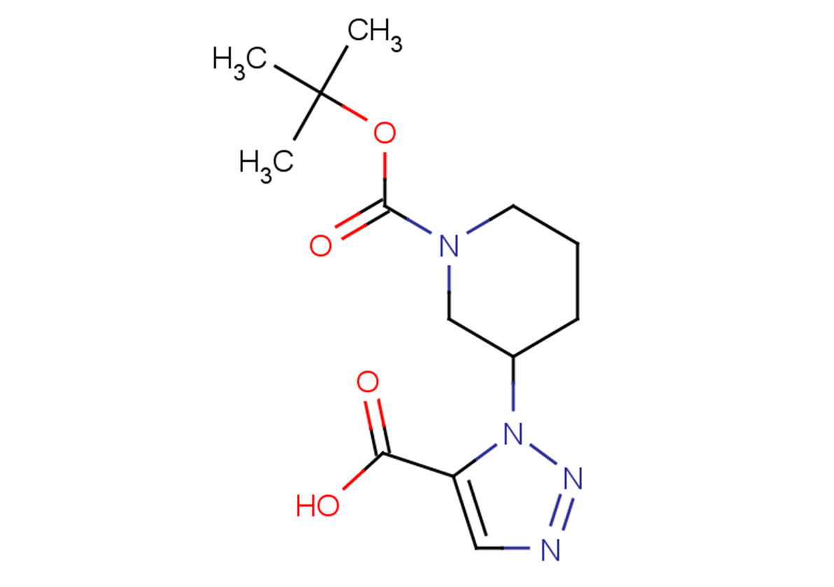 1-{1-[(tert-butoxy)carbonyl]piperidin-3-yl}-1H-1,2,3-triazole-5-carboxylic acid