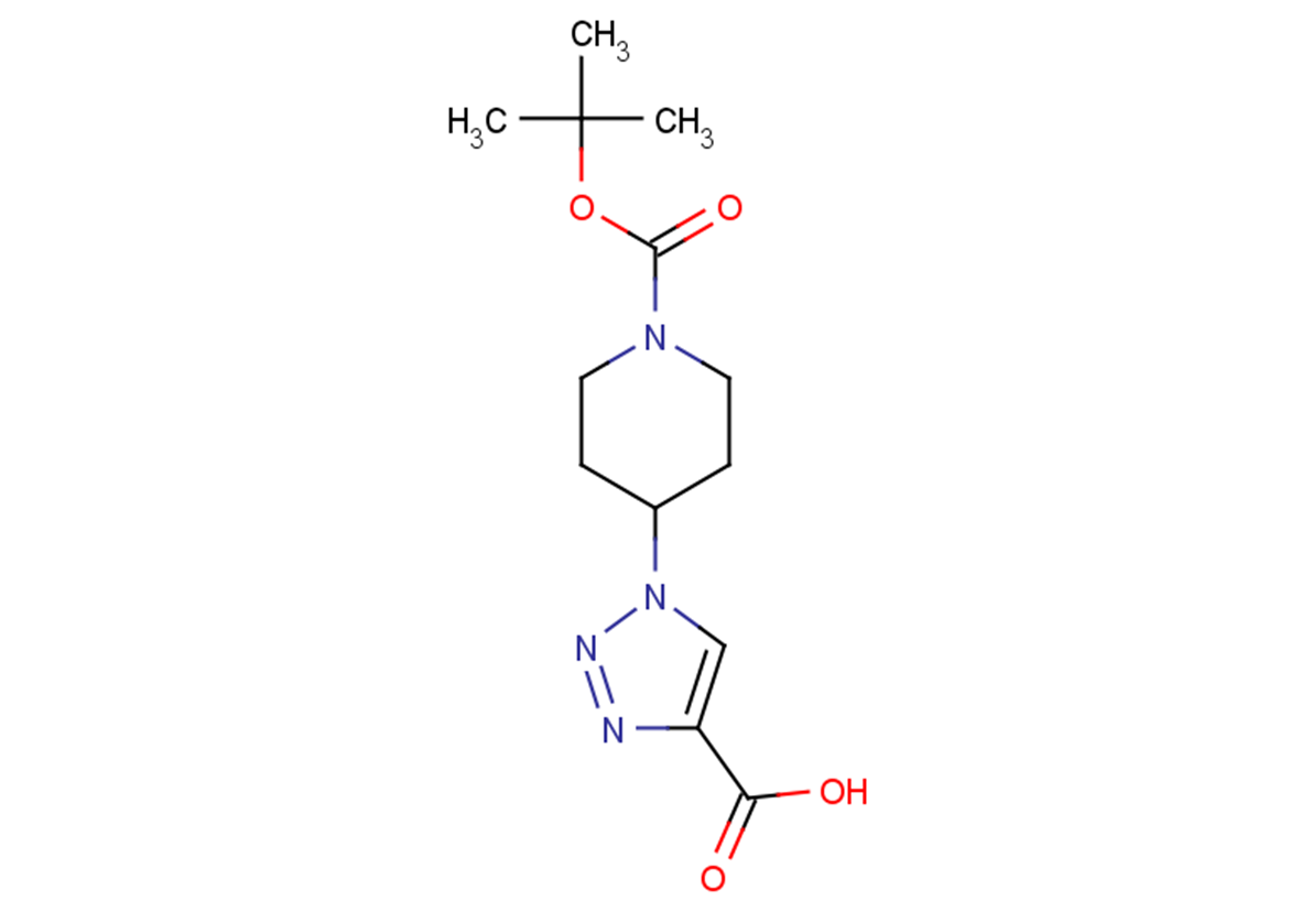 1-{1-[(tert-butoxy)carbonyl]piperidin-4-yl}-1H-1,2,3-triazole-4-carboxylic acid