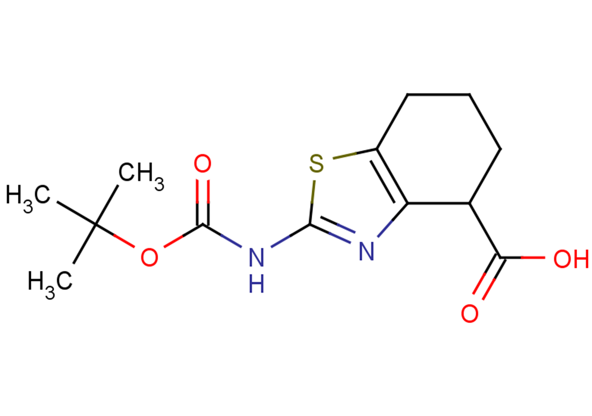 2-{[(tert-butoxy)carbonyl]amino}-4,5,6,7-tetrahydro-1,3-benzothiazole-4-carboxylic acid