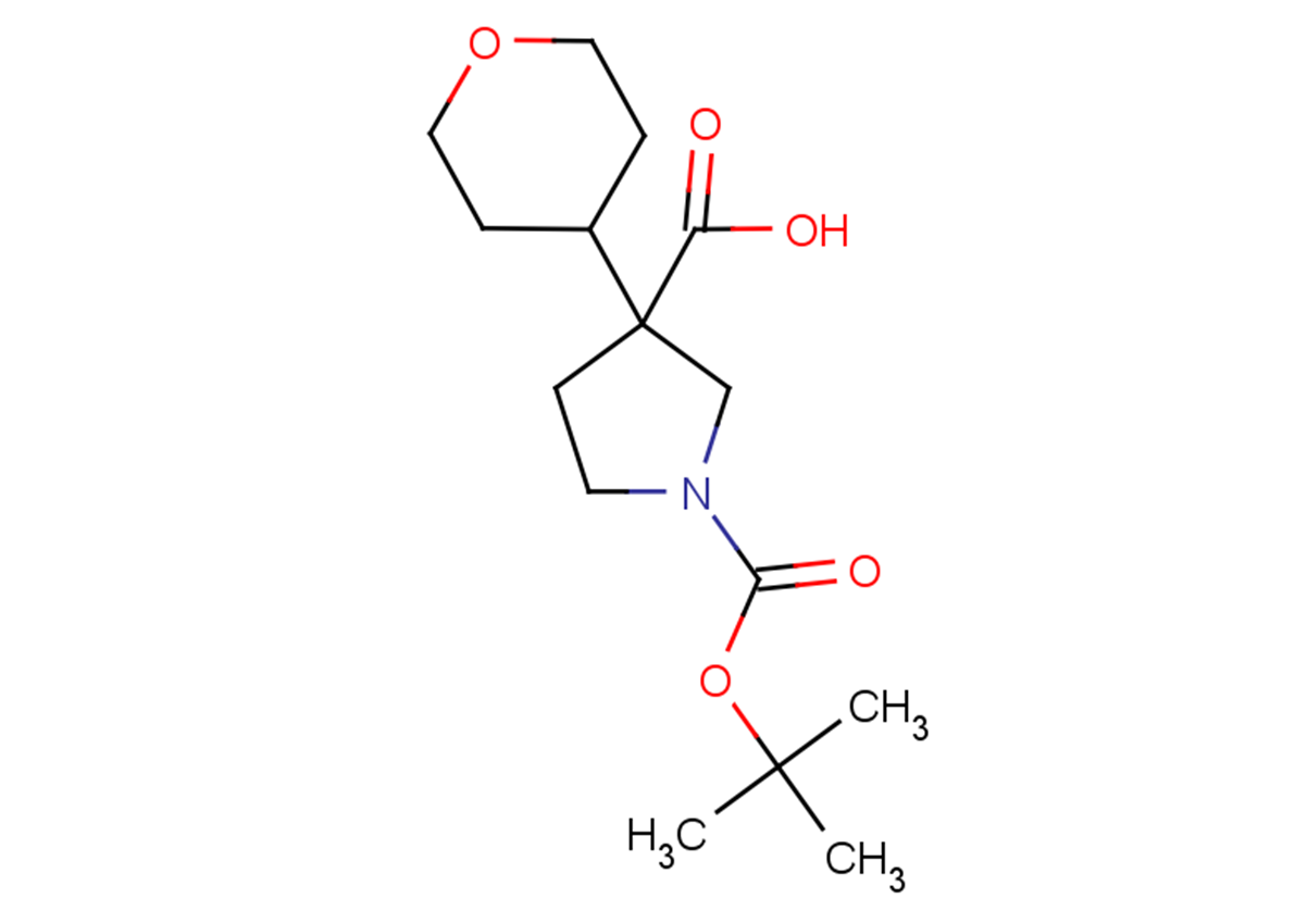 1-[(tert-butoxy)carbonyl]-3-(oxan-4-yl)pyrrolidine-3-carboxylic acid
