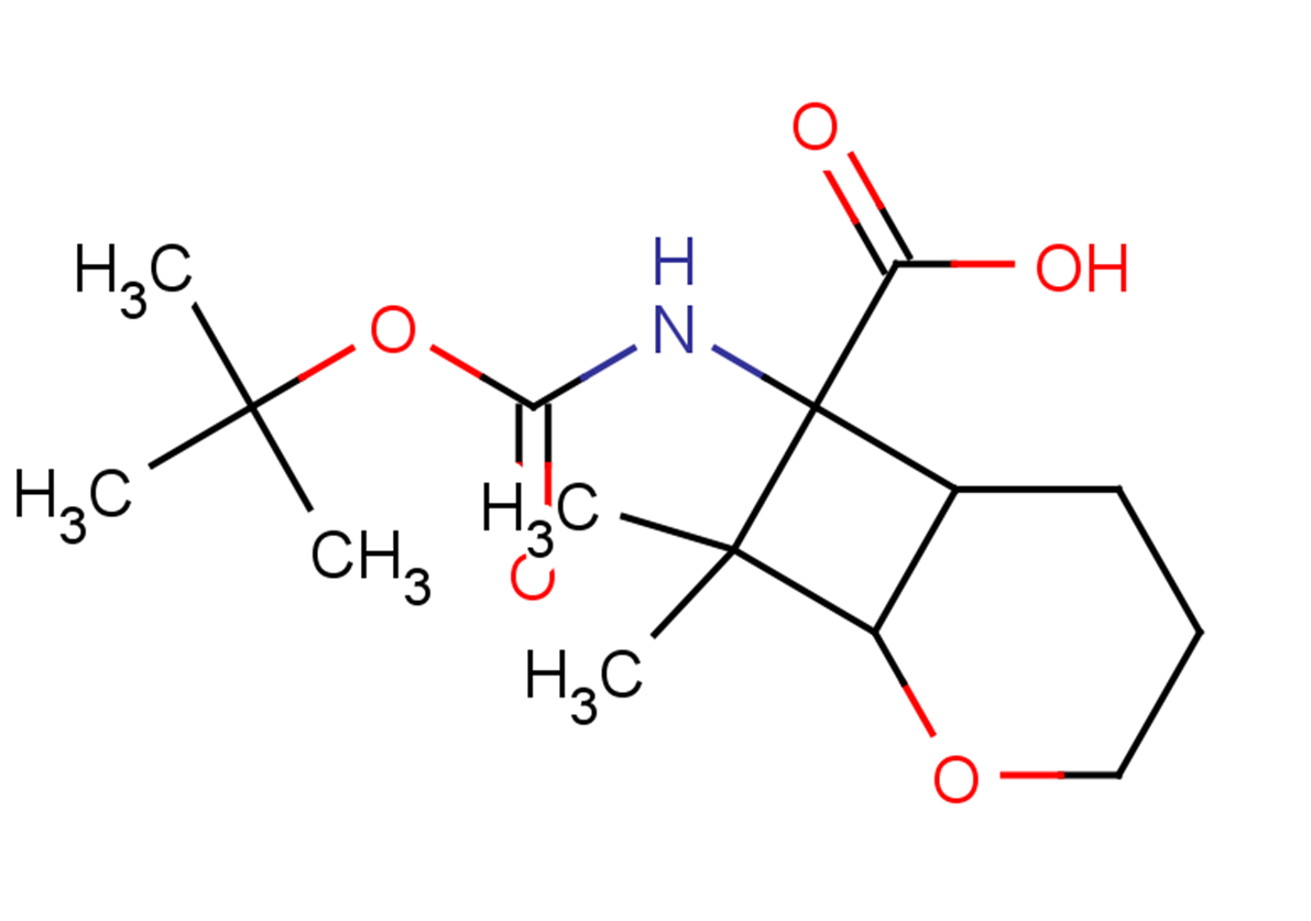 7-{[(tert-butoxy)carbonyl]amino}-8,8-dimethyl-2-oxabicyclo[4.2.0]octane-7-carboxylic acid