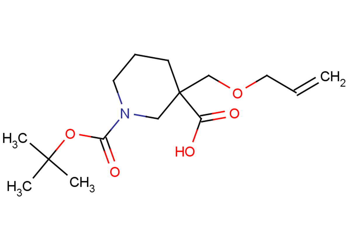1-[(tert-butoxy)carbonyl]-3-[(prop-2-en-1-yloxy)methyl]piperidine-3-carboxylic acid