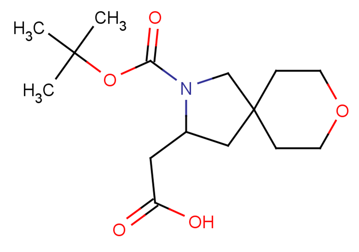 2-{2-[(tert-butoxy)carbonyl]-8-oxa-2-azaspiro[4.5]decan-3-yl}acetic acid