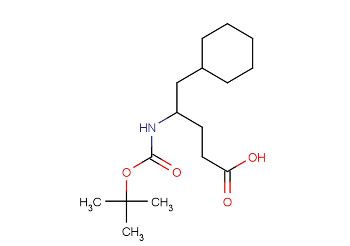 4-{[(tert-butoxy)carbonyl]amino}-5-cyclohexylpentanoic acid
