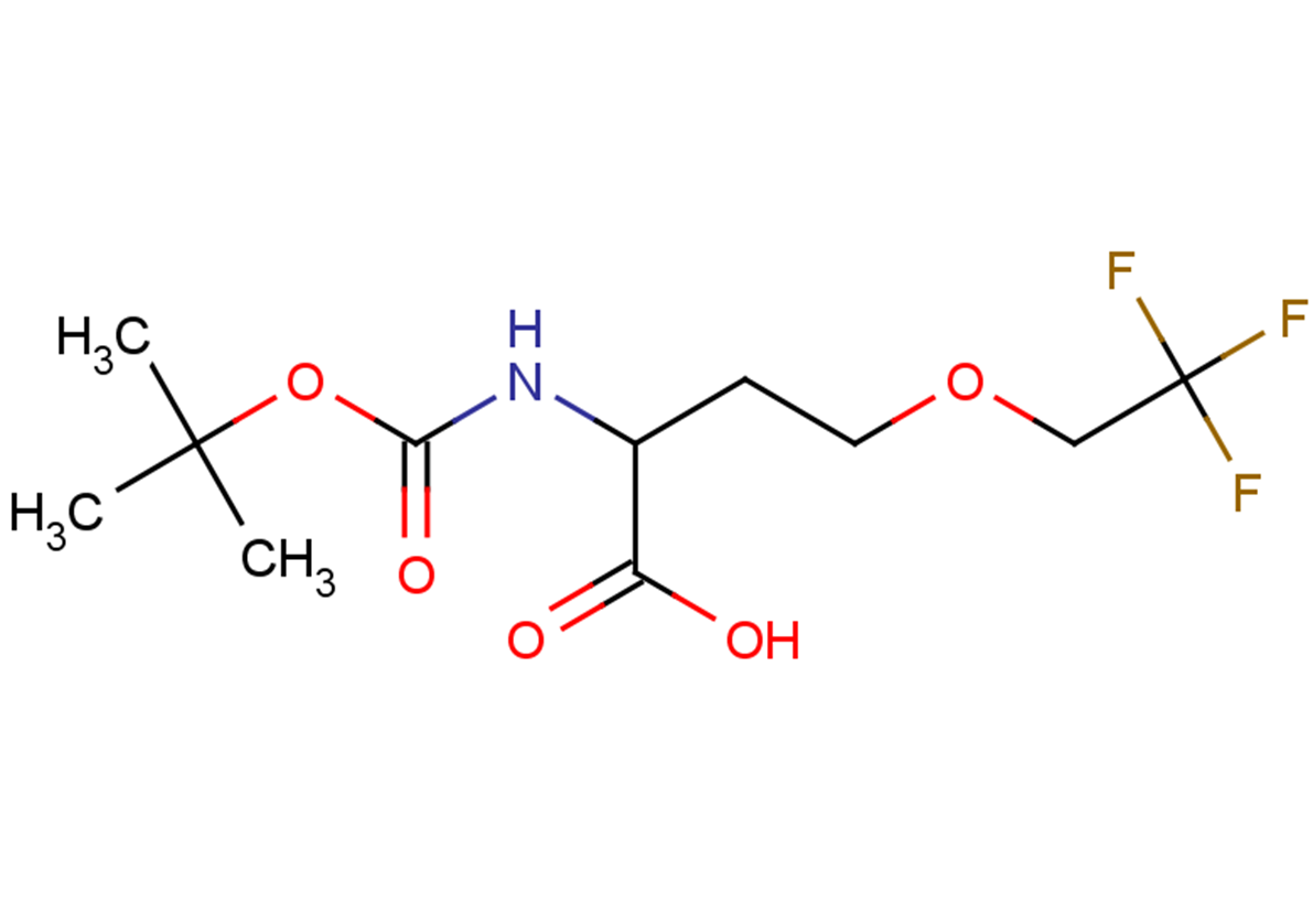 2-{[(tert-butoxy)carbonyl]amino}-4-(2,2,2-trifluoroethoxy)butanoic acid