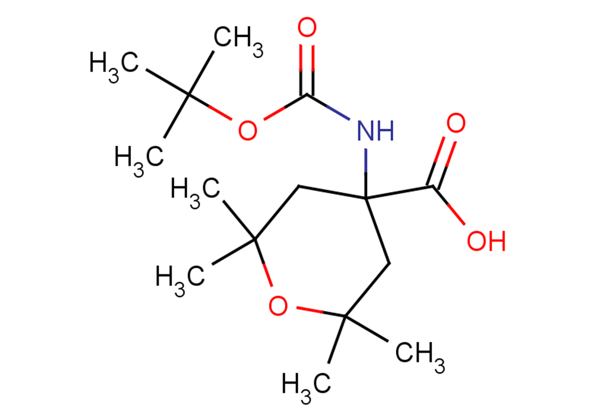 4-{[(tert-butoxy)carbonyl]amino}-2,2,6,6-tetramethyloxane-4-carboxylic acid