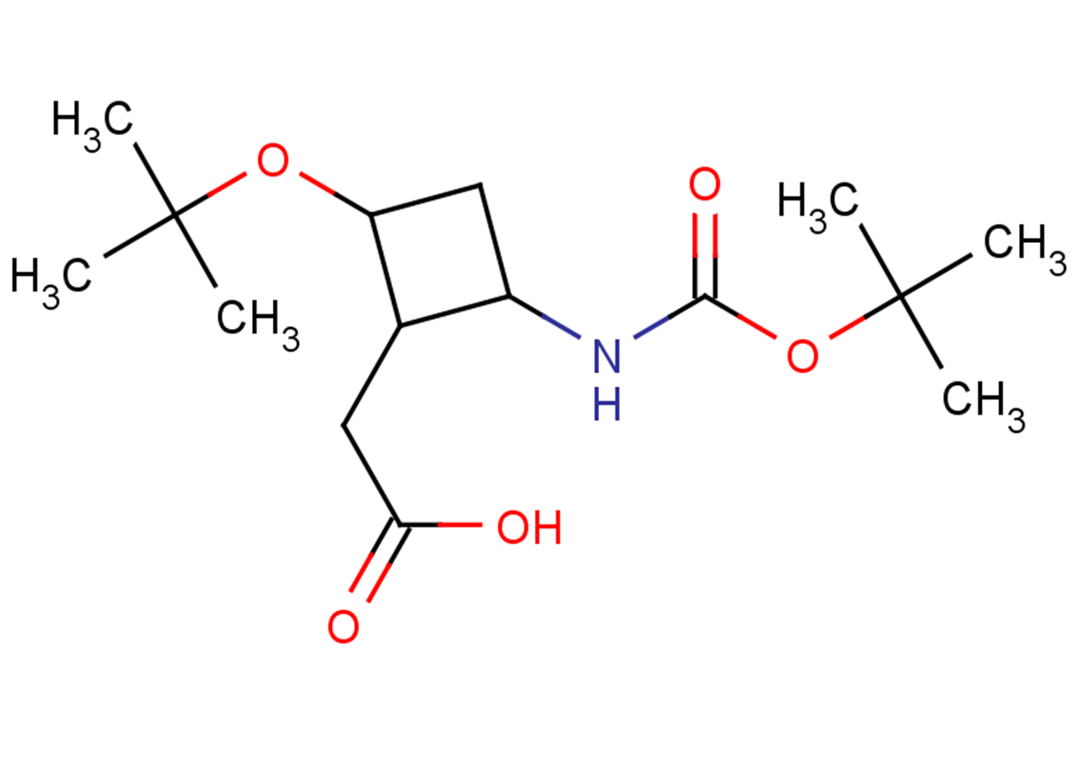 2-[2-(tert-butoxy)-4-{[(tert-butoxy)carbonyl]amino}cyclobutyl]acetic acid