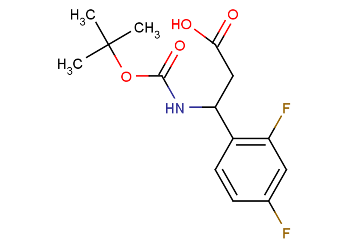 3-{[(tert-butoxy)carbonyl]amino}-3-(2,4-difluorophenyl)propanoic acid