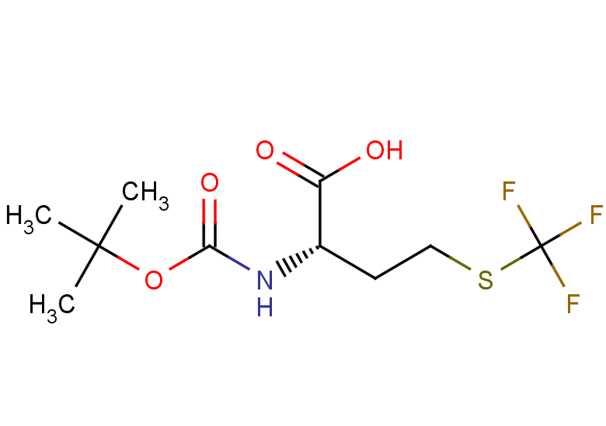 (2S)-2-{[(tert-butoxy)carbonyl]amino}-4-[(trifluoromethyl)sulfanyl]butanoic acid
