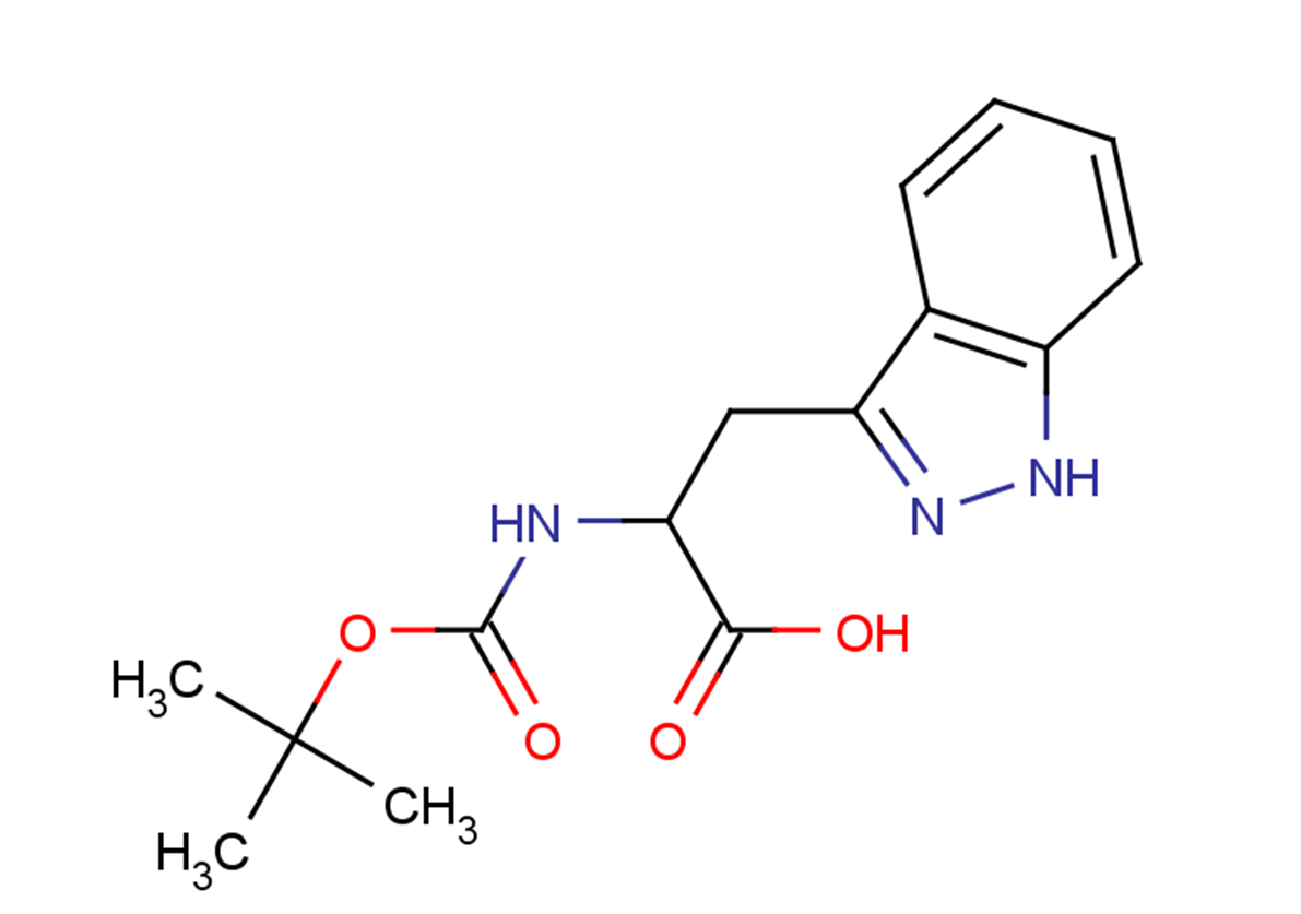 2-{[(tert-butoxy)carbonyl]amino}-3-(1H-indazol-3-yl)propanoic acid