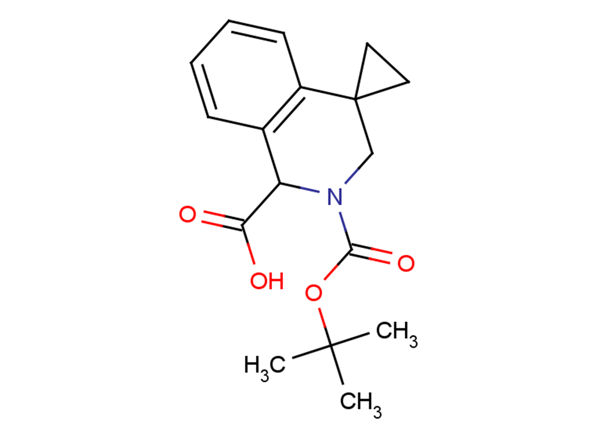 2'-[(tert-butoxy)carbonyl]-2',3'-dihydro-1'H-spiro[cyclopropane-1,4'-isoquinoline]-1'-carboxylic acid
