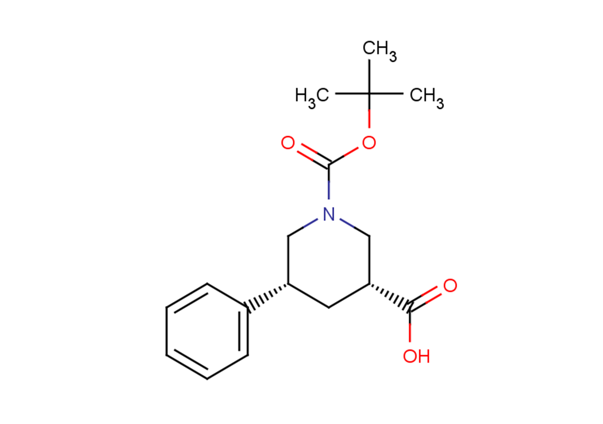(3R,5R)-1-[(tert-butoxy)carbonyl]-5-phenylpiperidine-3-carboxylic acid