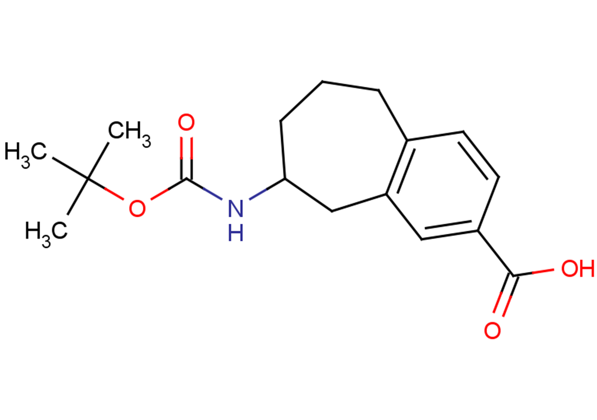 8-{[(tert-butoxy)carbonyl]amino}-6,7,8,9-tetrahydro-5H-benzo[7]annulene-2-carboxylic acid