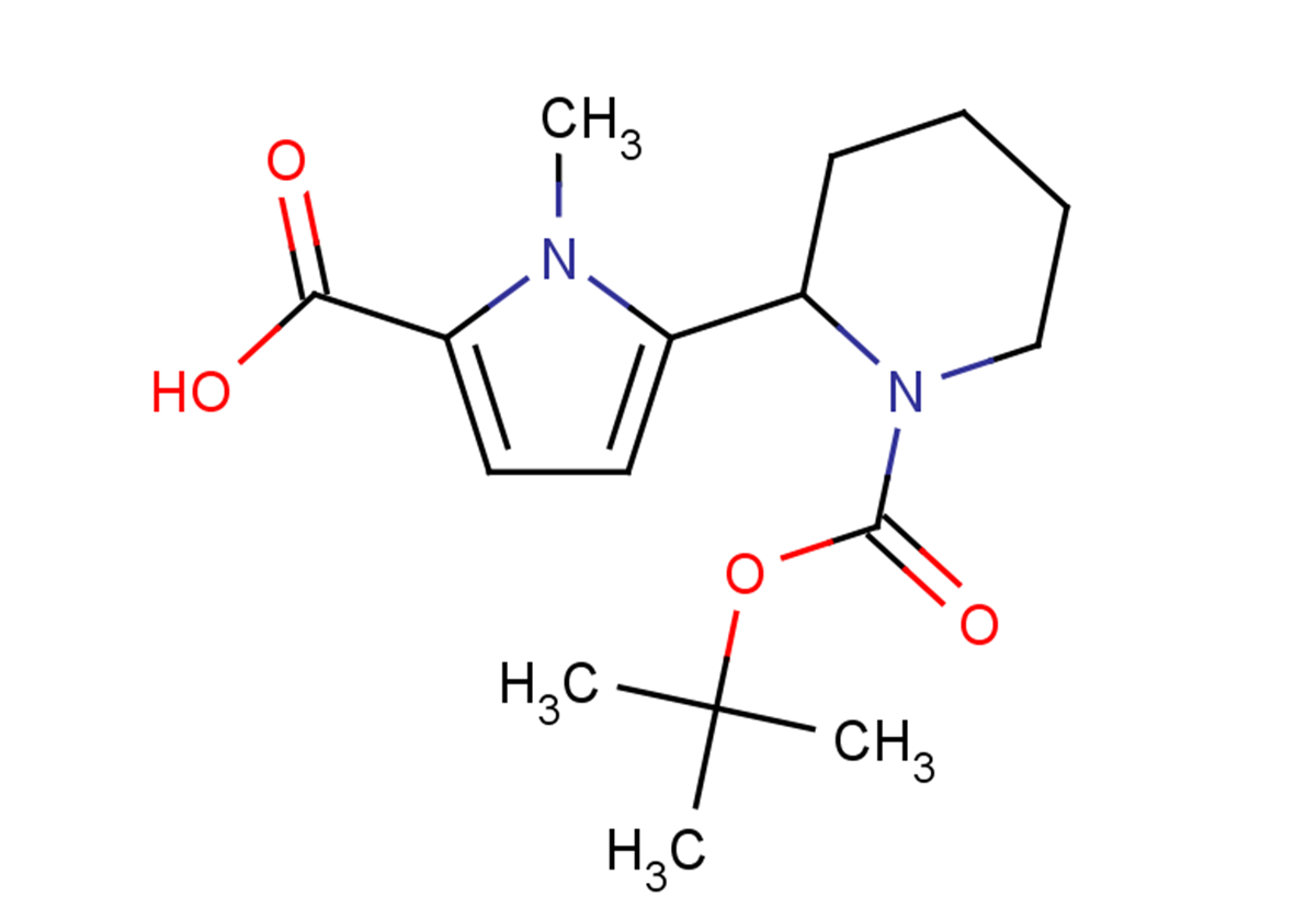 5-{1-[(tert-butoxy)carbonyl]piperidin-2-yl}-1-methyl-1H-pyrrole-2-carboxylic acid