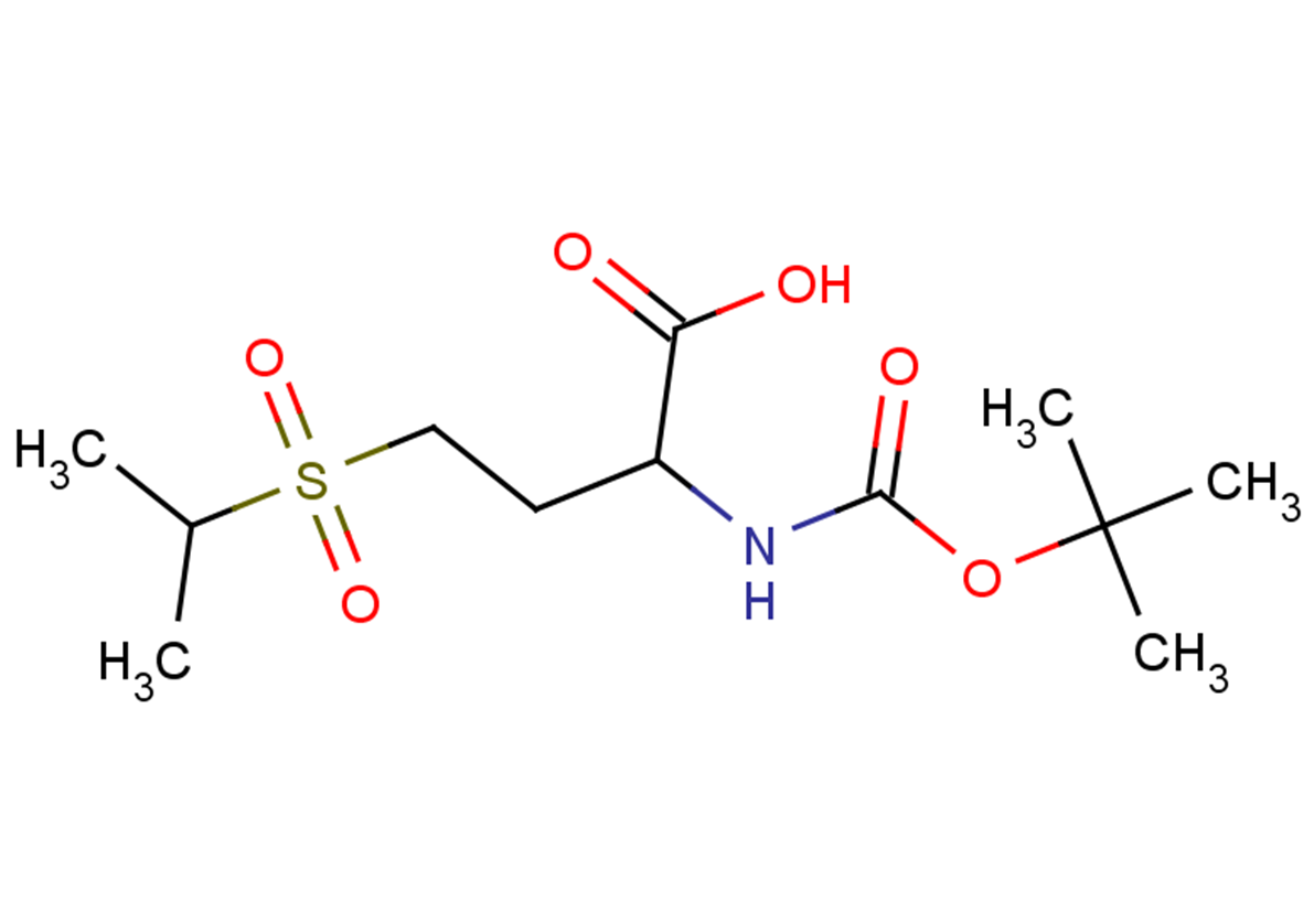 2-{[(tert-butoxy)carbonyl]amino}-4-(propane-2-sulfonyl)butanoic acid