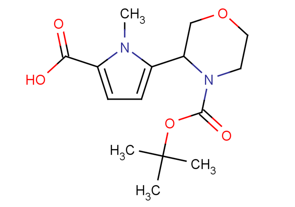 5-{4-[(tert-butoxy)carbonyl]morpholin-3-yl}-1-methyl-1H-pyrrole-2-carboxylic acid