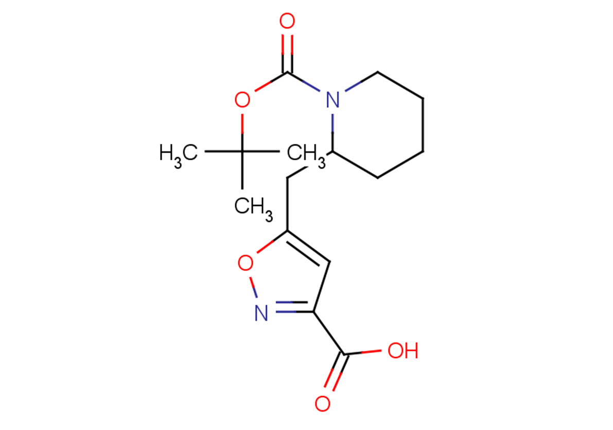 5-({1-[(tert-butoxy)carbonyl]piperidin-2-yl}methyl)-1,2-oxazole-3-carboxylic acid