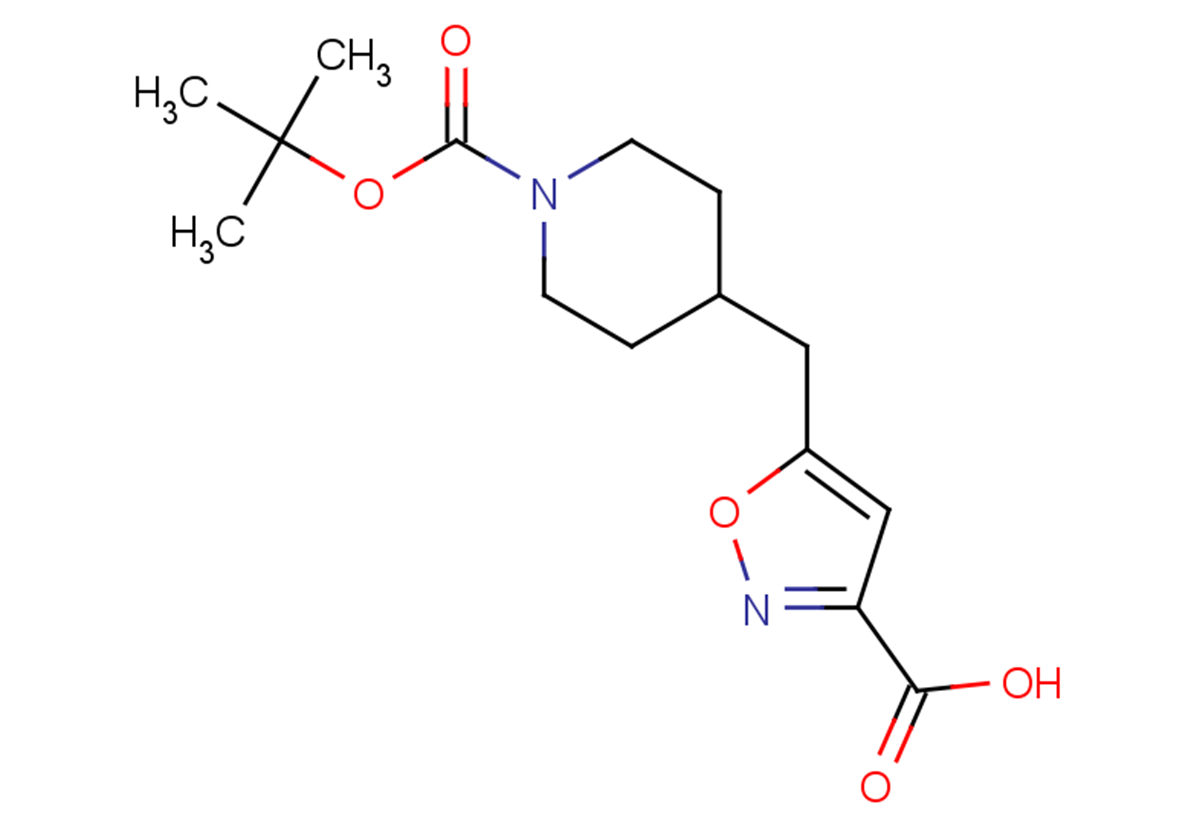 5-({1-[(tert-butoxy)carbonyl]piperidin-4-yl}methyl)-1,2-oxazole-3-carboxylic acid