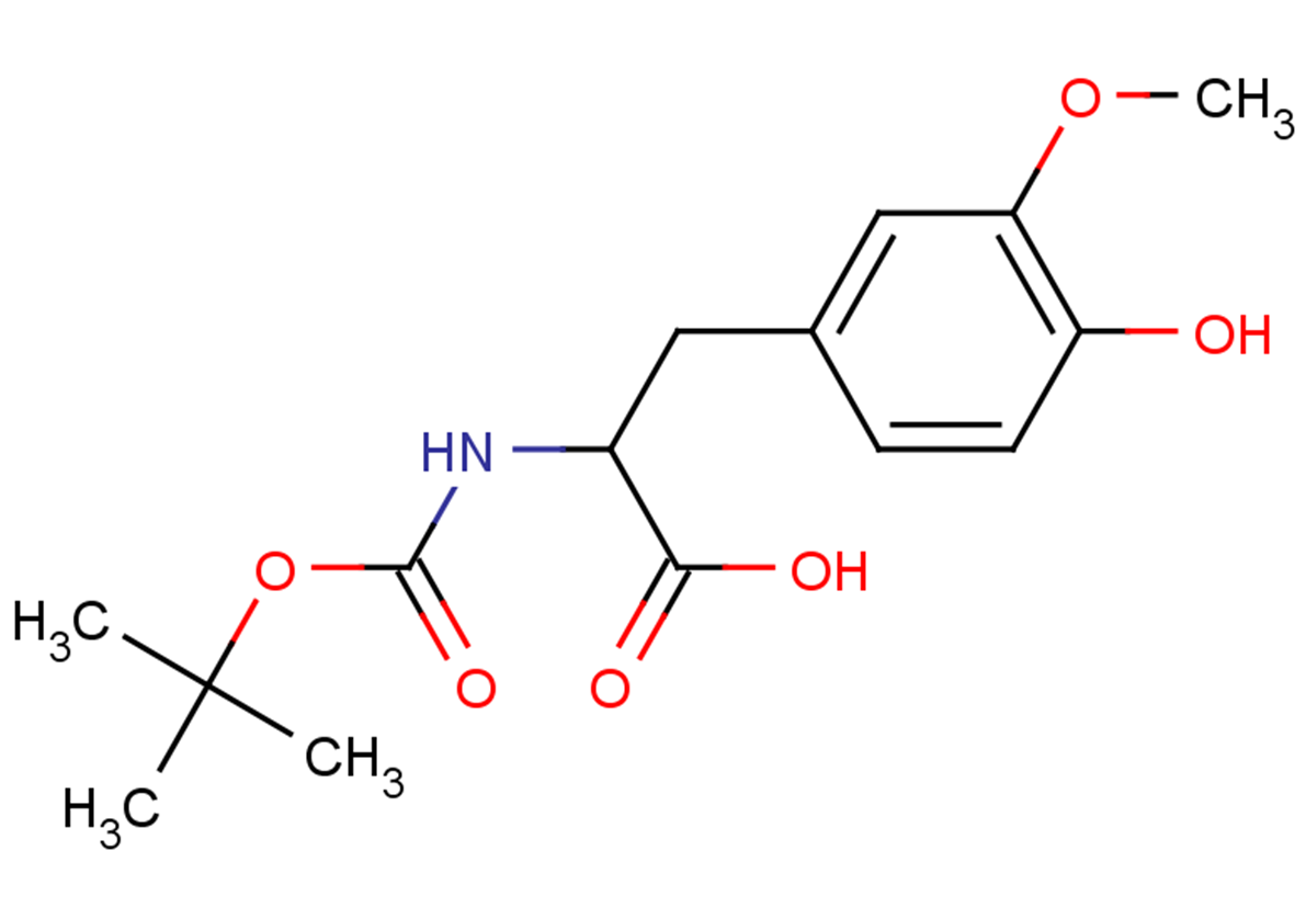 2-{[(tert-butoxy)carbonyl]amino}-3-(4-hydroxy-3-methoxyphenyl)propanoic acid