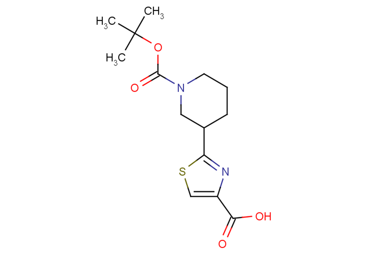 2-{1-[(tert-butoxy)carbonyl]piperidin-3-yl}-1,3-thiazole-4-carboxylic acid