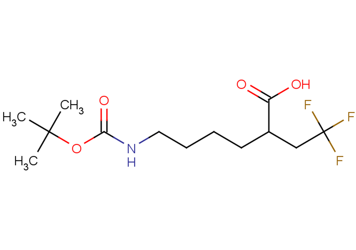 6-{[(tert-butoxy)carbonyl]amino}-2-(2,2,2-trifluoroethyl)hexanoic acid