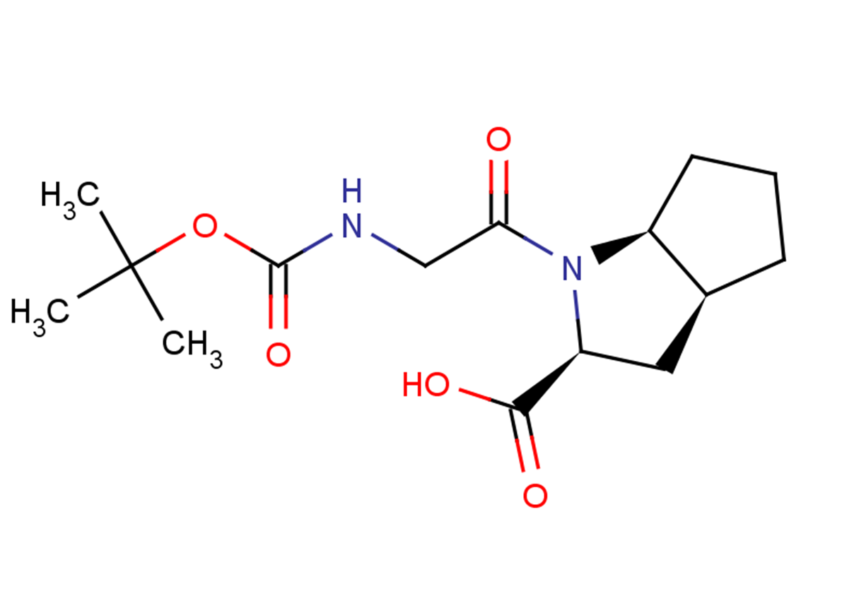 (2S,3aS,6aS)-1-(2-{[(tert-butoxy)carbonyl]amino}acetyl)-octahydrocyclopenta[b]pyrrole-2-carboxylic acid