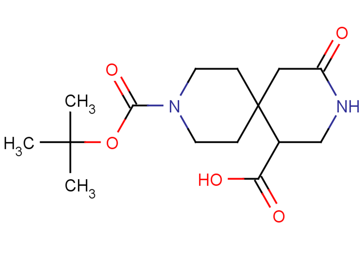 9-[(tert-butoxy)carbonyl]-4-oxo-3,9-diazaspiro[5.5]undecane-1-carboxylic acid