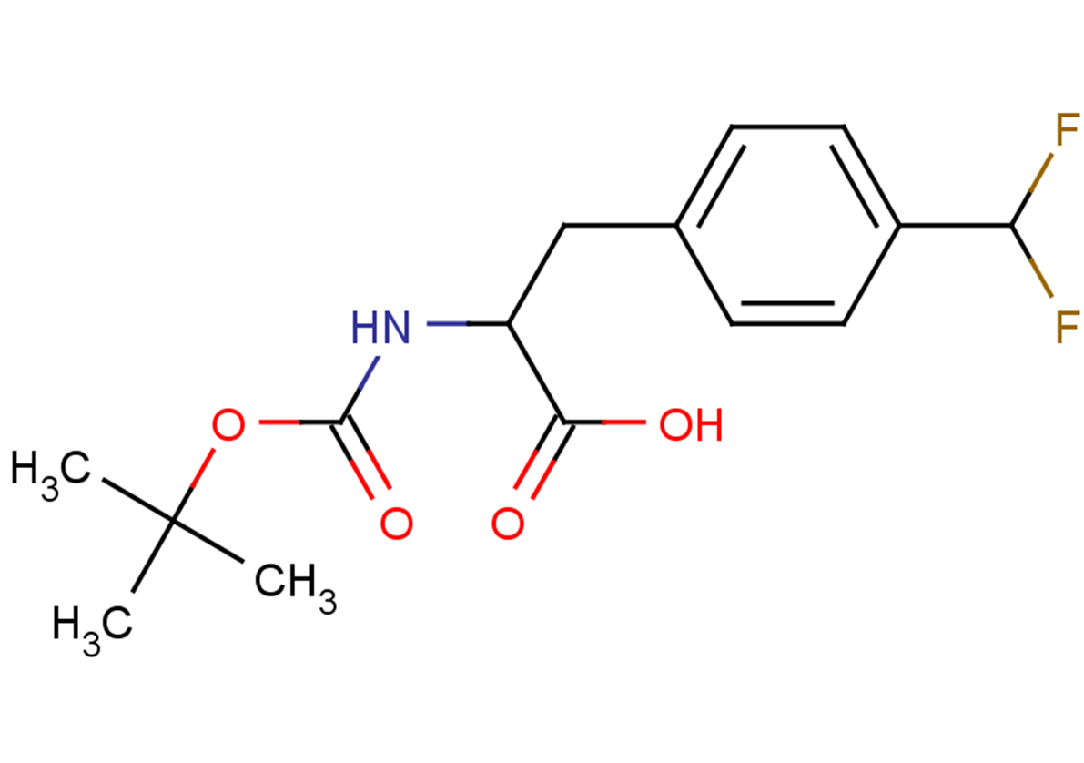 2-{[(tert-butoxy)carbonyl]amino}-3-[4-(difluoromethyl)phenyl]propanoic acid