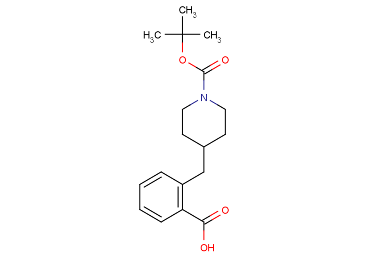 2-({1-[(tert-butoxy)carbonyl]piperidin-4-yl}methyl)benzoic acid