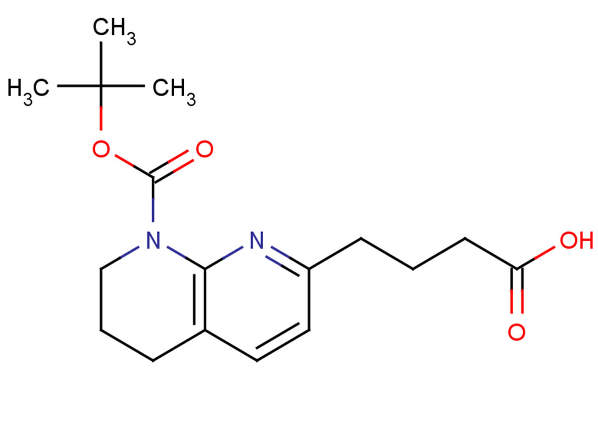 4-{8-[(tert-butoxy)carbonyl]-5,6,7,8-tetrahydro-1,8-naphthyridin-2-yl}butanoic acid