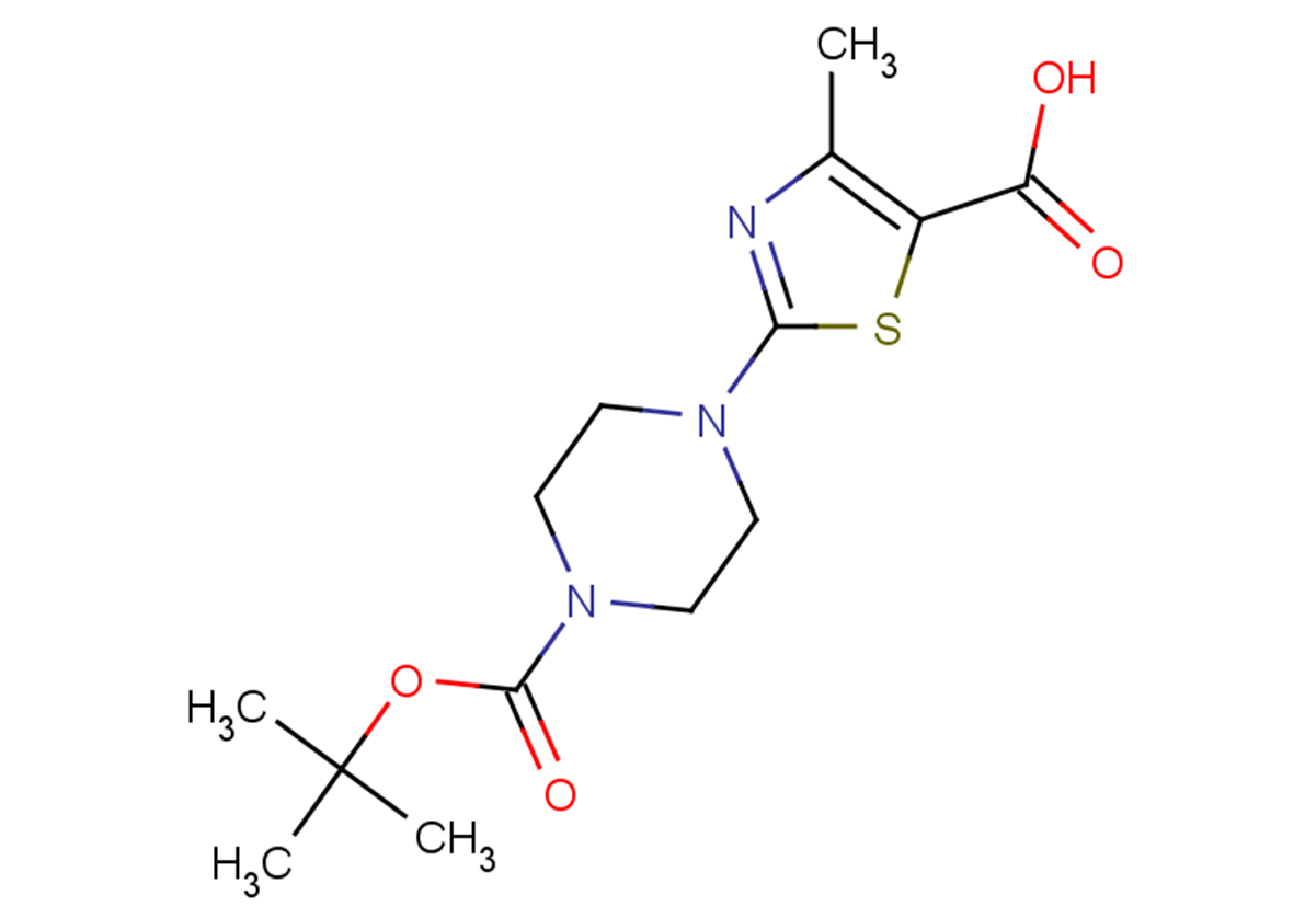 2-{4-[(tert-butoxy)carbonyl]piperazin-1-yl}-4-methyl-1,3-thiazole-5-carboxylic acid