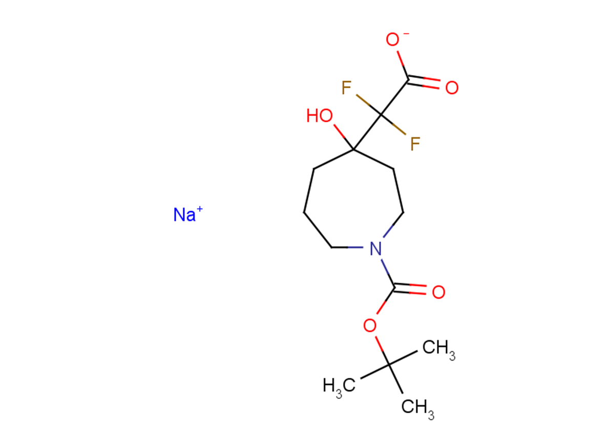 sodium 2-{1-[(tert-butoxy)carbonyl]-4-hydroxyazepan-4-yl}-2,2-difluoroacetate