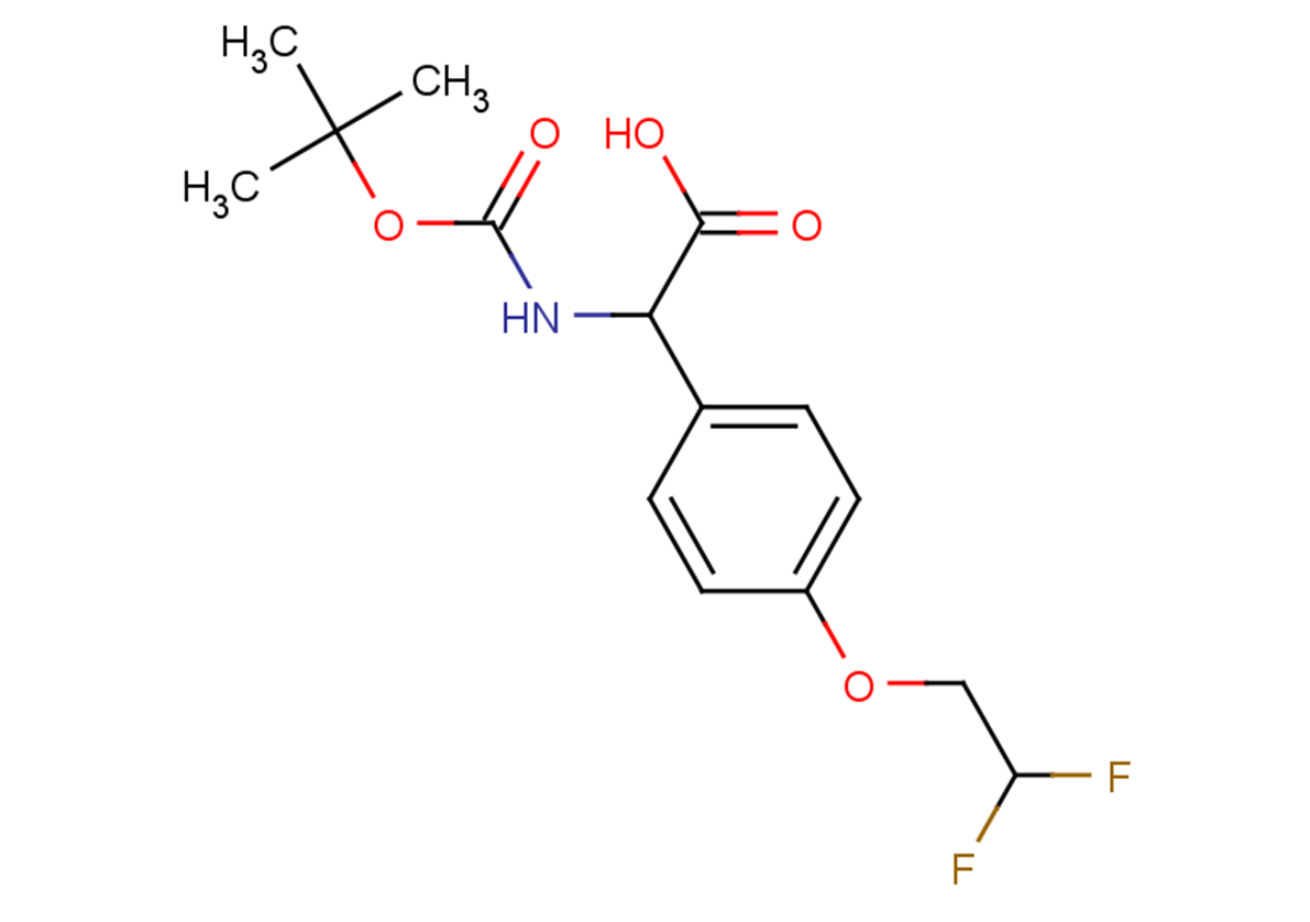 2-{[(tert-butoxy)carbonyl]amino}-2-[4-(2,2-difluoroethoxy)phenyl]acetic acid