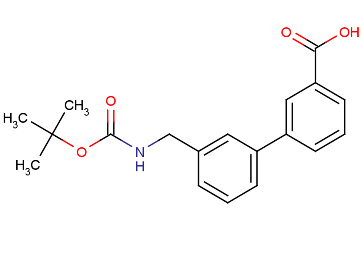 3-[3-({[(tert-butoxy)carbonyl]amino}methyl)phenyl]benzoic acid