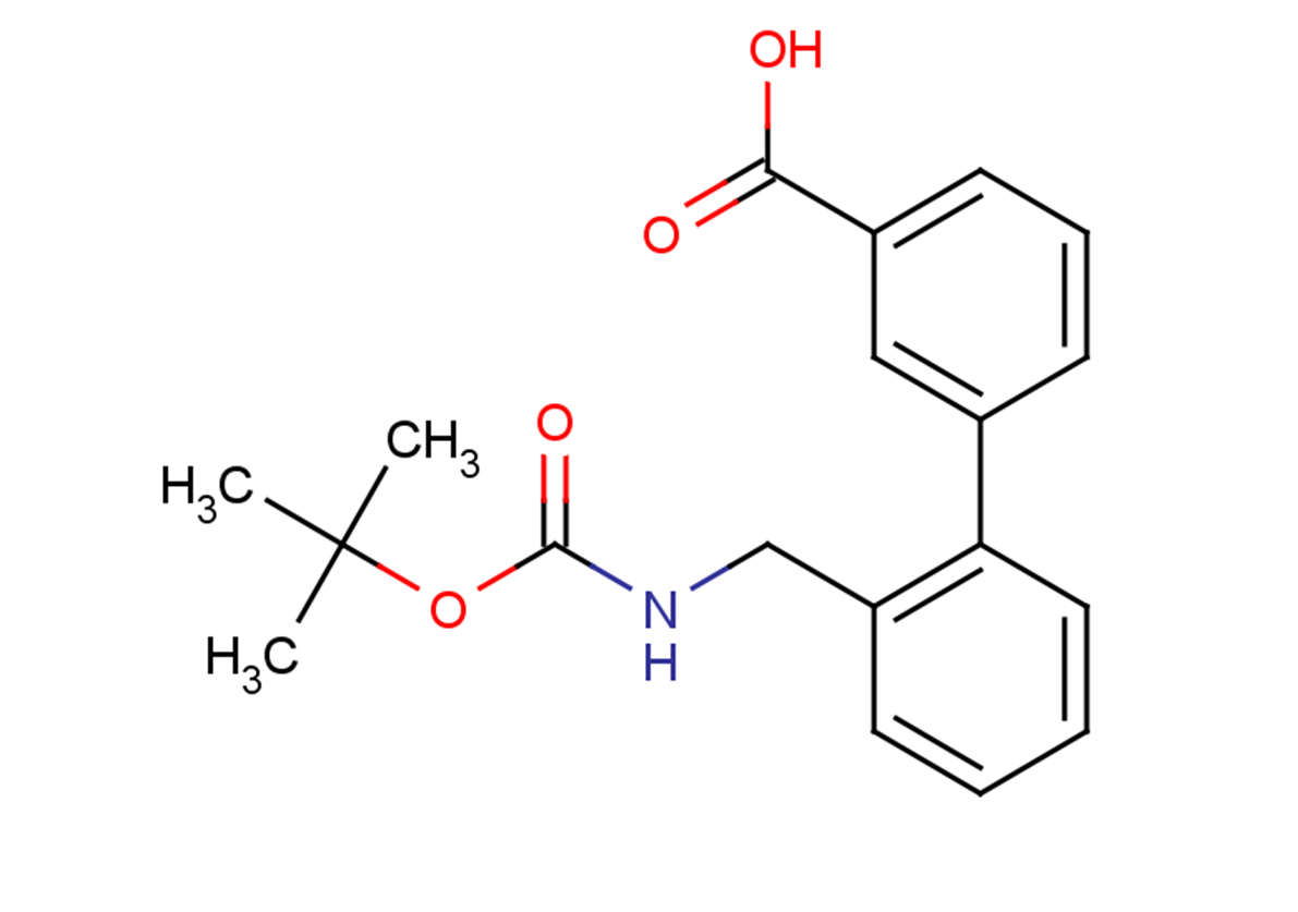 3-[2-({[(tert-butoxy)carbonyl]amino}methyl)phenyl]benzoic acid