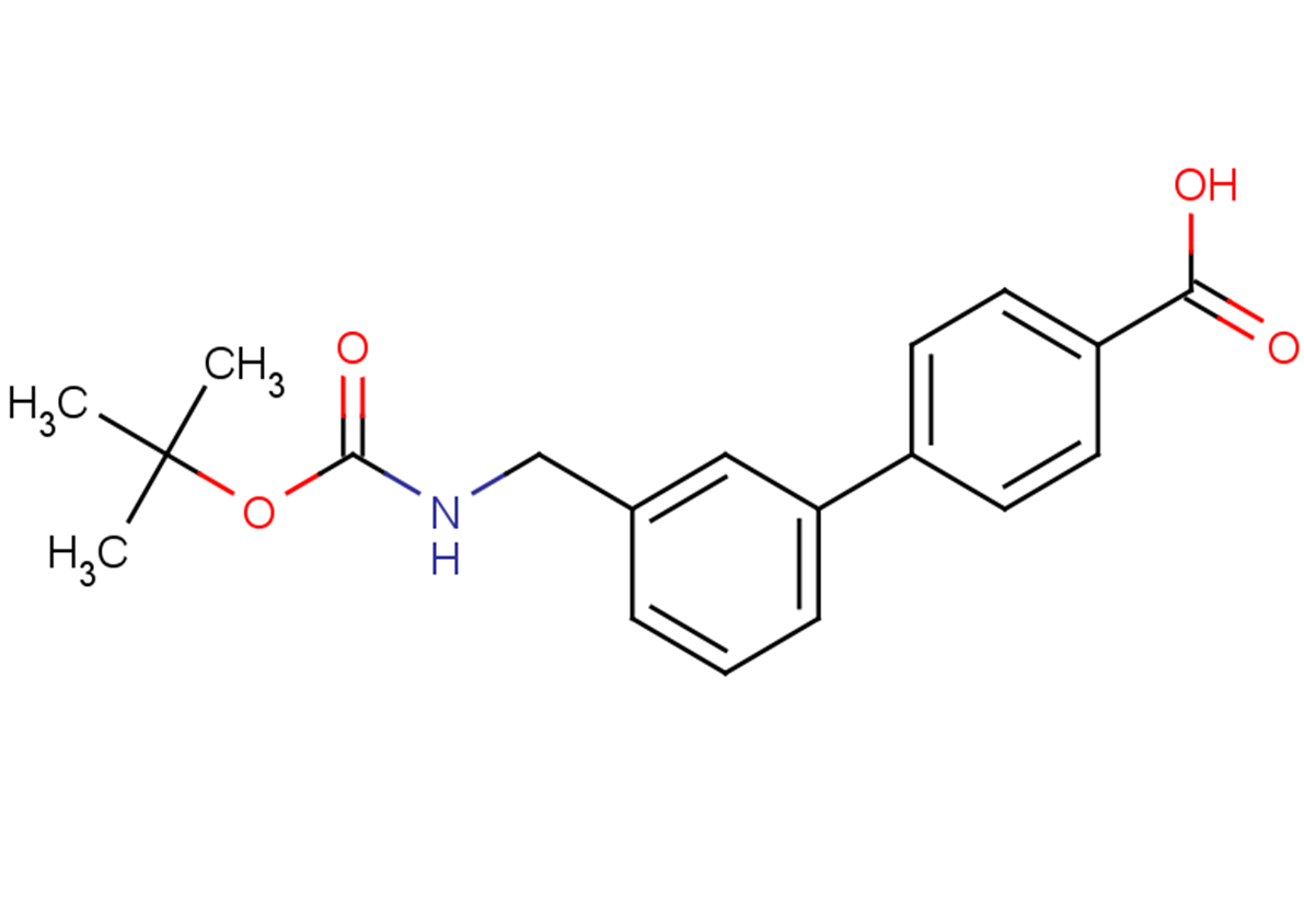 4-[3-({[(tert-butoxy)carbonyl]amino}methyl)phenyl]benzoic acid