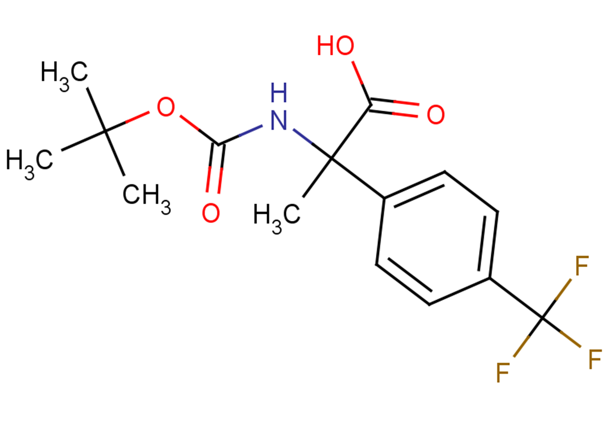 2-{[(tert-butoxy)carbonyl]amino}-2-[4-(trifluoromethyl)phenyl]propanoic acid